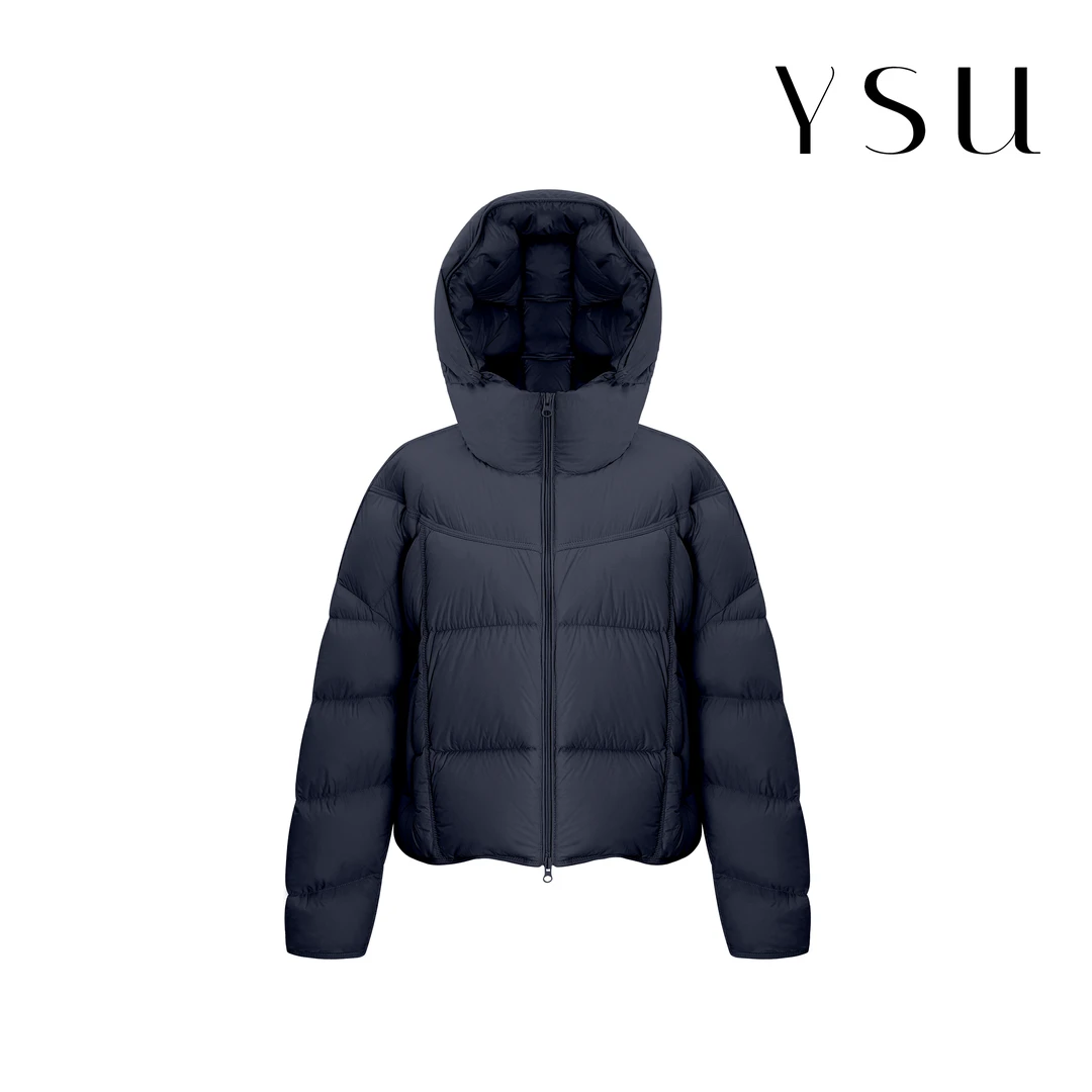【YSU】短款连帽羽绒服蓬松保暖外套Y304341