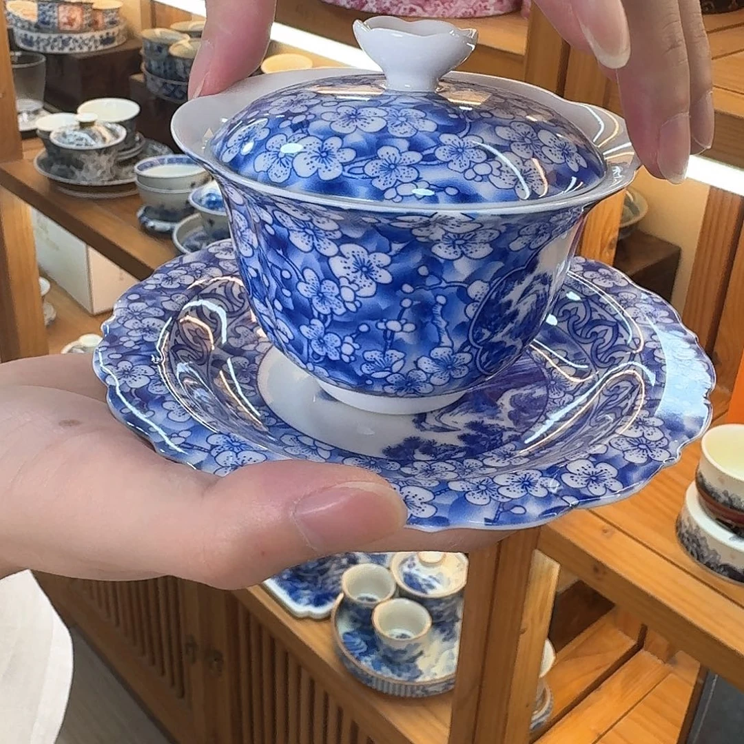 盖碗里的水煮开后放