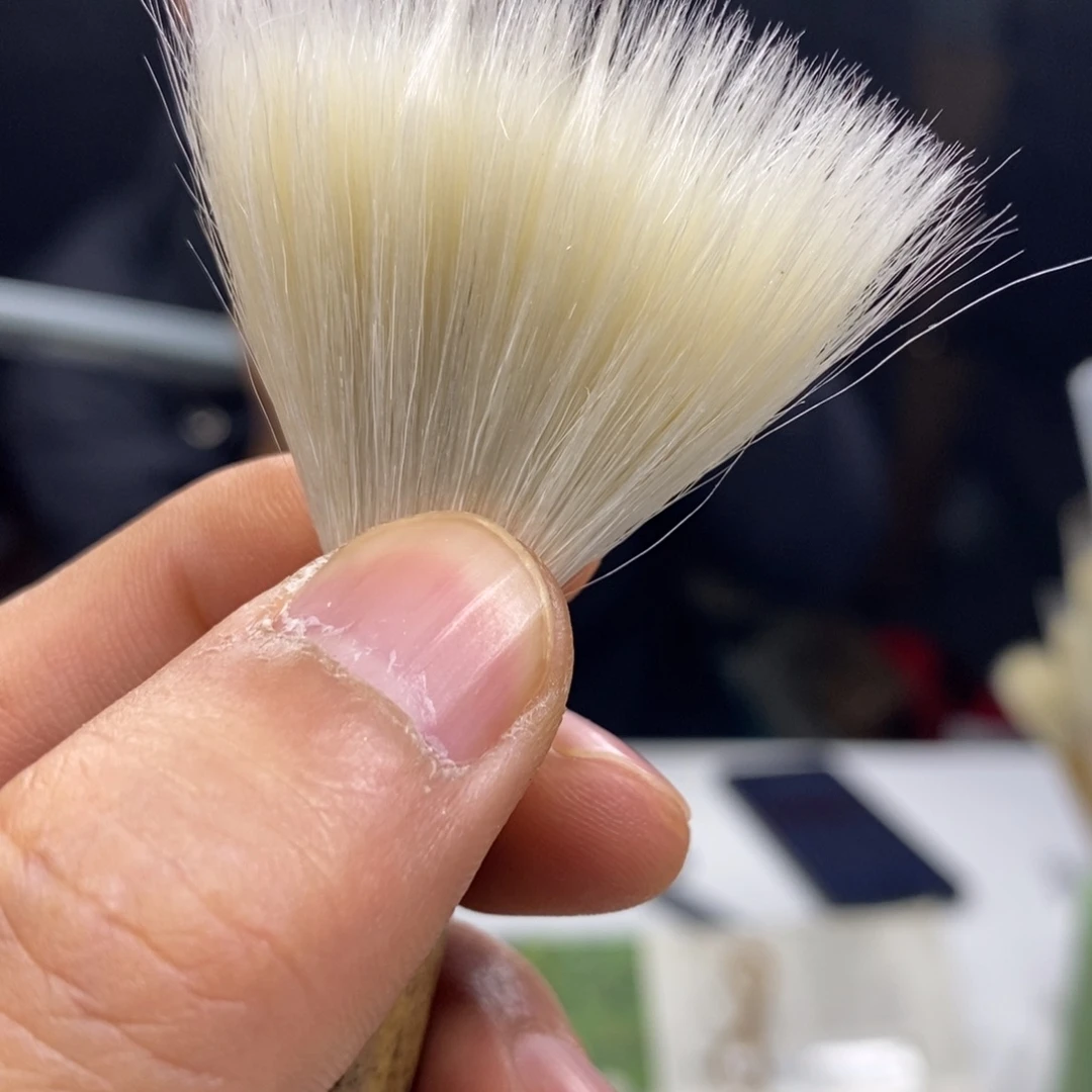 放漏6号，4.0出峰，1.0口径，纯细嫩光峰羊毫