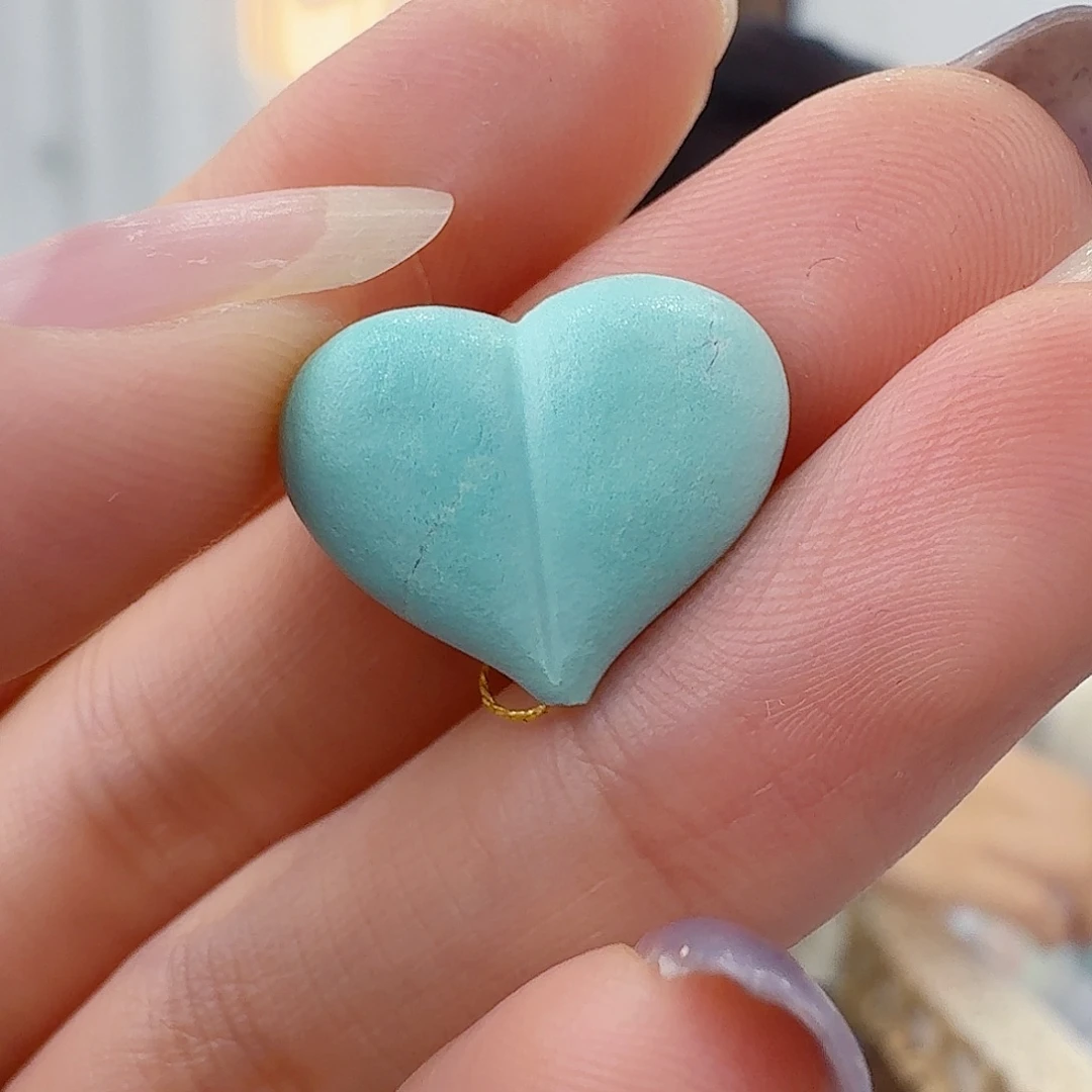 绿松石未镶嵌珠宝半成品