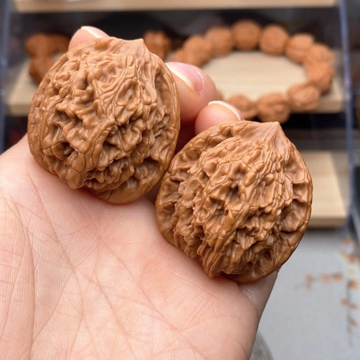 核桃把件至尊虎核桃