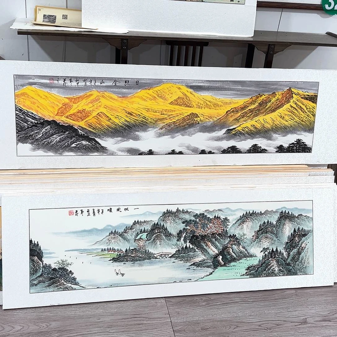 博***文国画手绘保证假一罚万