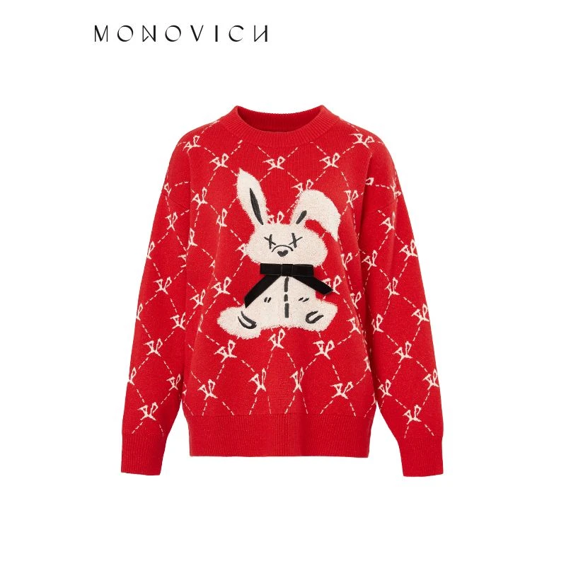 【商场同款】绵羊毛4.2% 针织毛衫8462260776