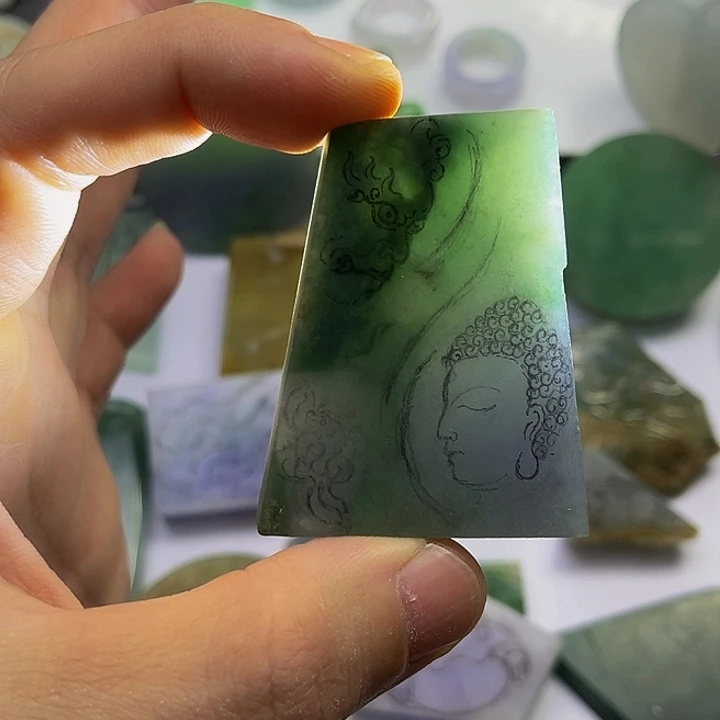 定制翡翠未镶嵌包工