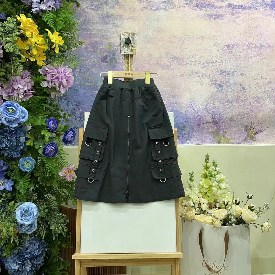 303NY灰色裙子2501