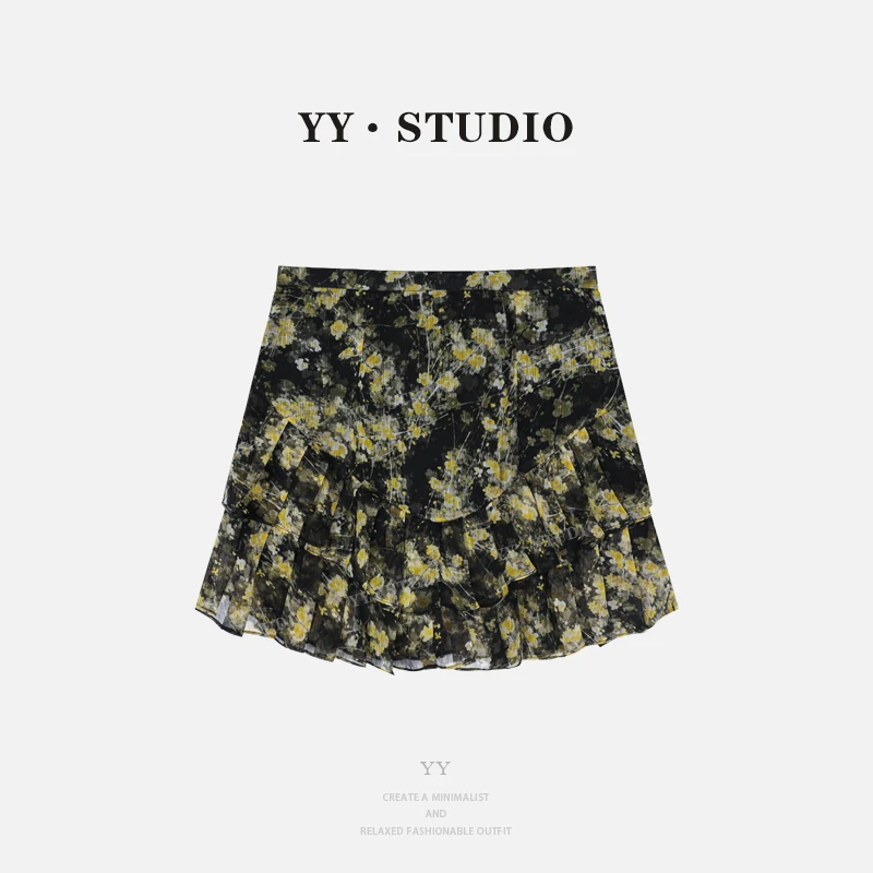【YANYAN】显瘦休闲碎花短裙半裙YY-4491