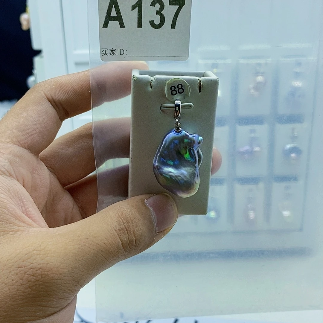 颈饰合金淡水珍珠