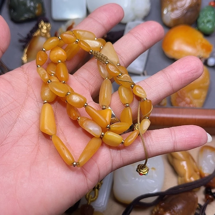 龙***海颈饰未镶嵌和田玉