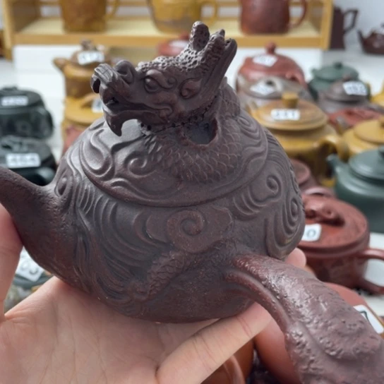 龙头开裂紫砂微瑕300