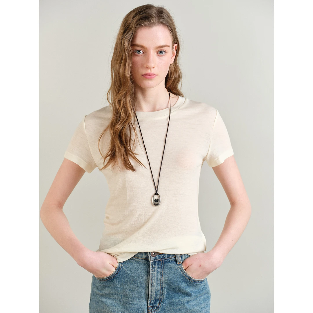 小岛微风 人手N件 四季可穿  修身圆领多色T恤 T011611