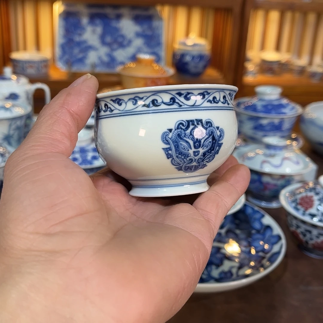 錡镇堂手工手绘绘杯