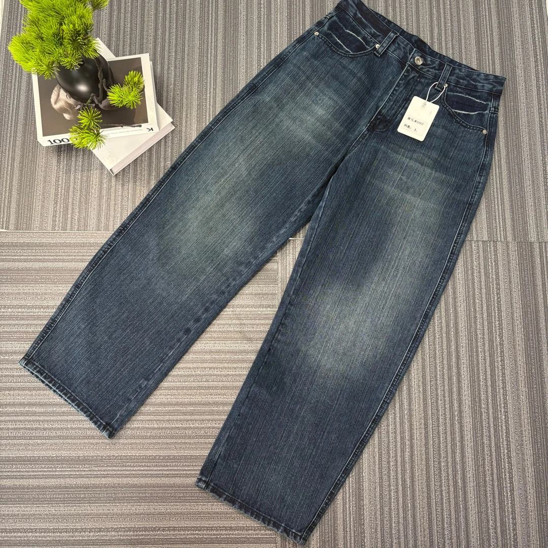 SAS-W202痞帅水洗复古夏款牛仔裤