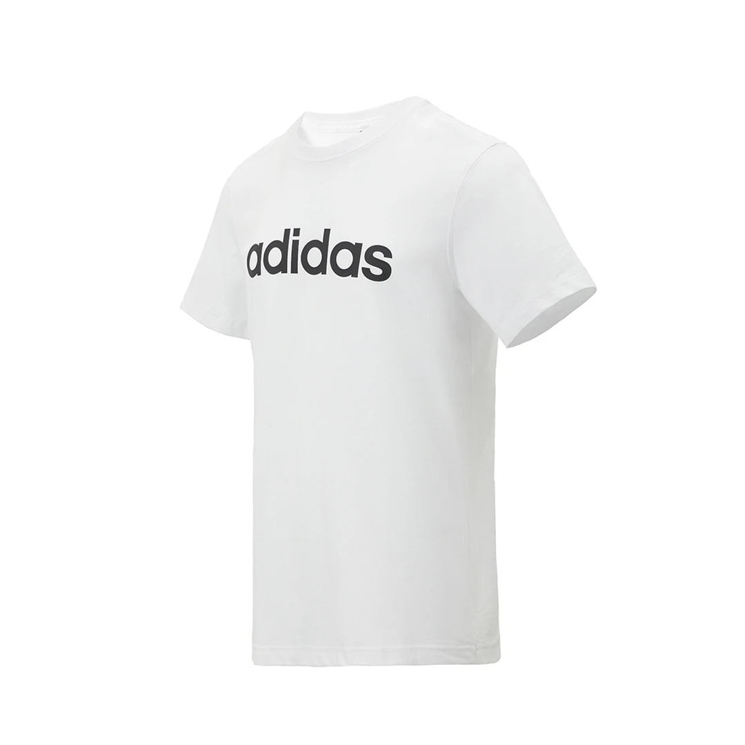 adidas/阿迪达斯夏季速干T恤运动T恤印花落肩袖透气JF3219