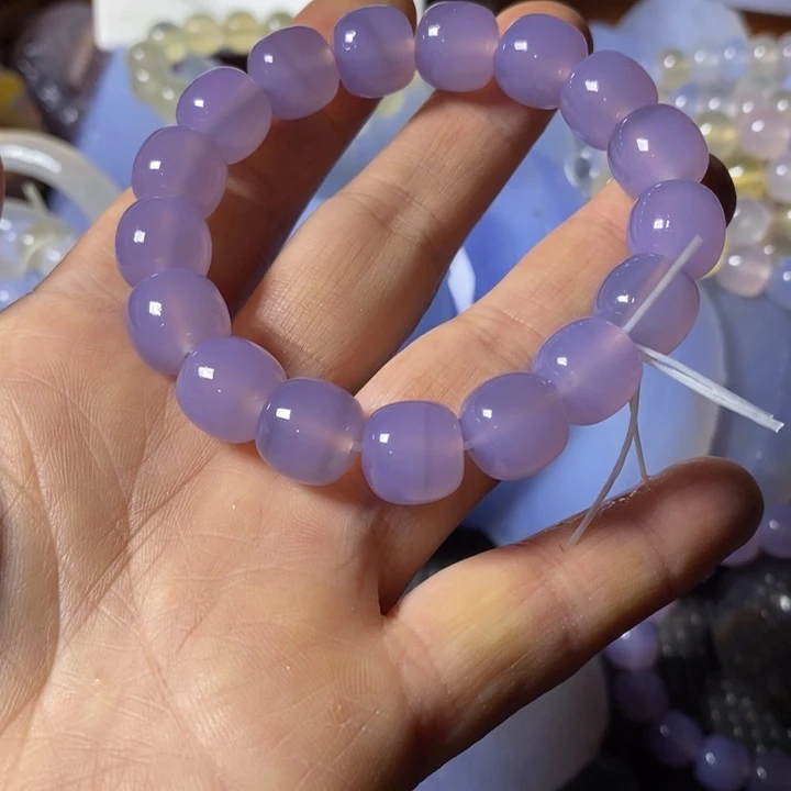 玛瑙/玉髓手链未镶嵌玉**瑶