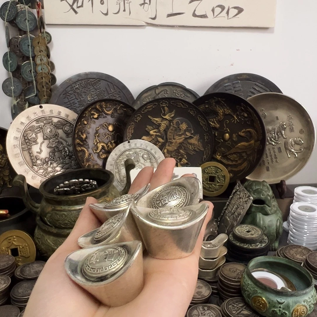 金属复古工艺品五帝