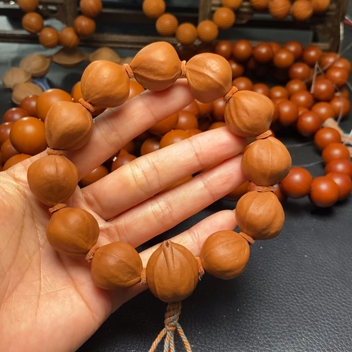 手串橄榄核2.0尺寸原皮原籽