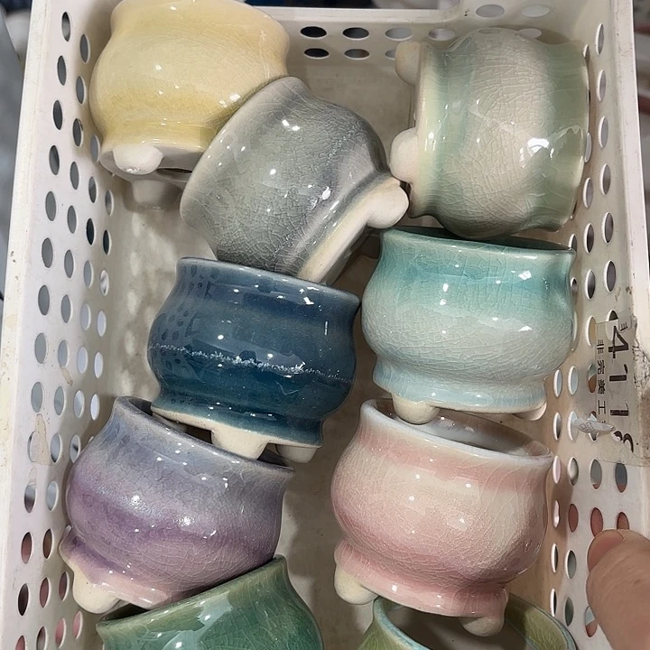 红陶发6个，非完美，介意慎拍。