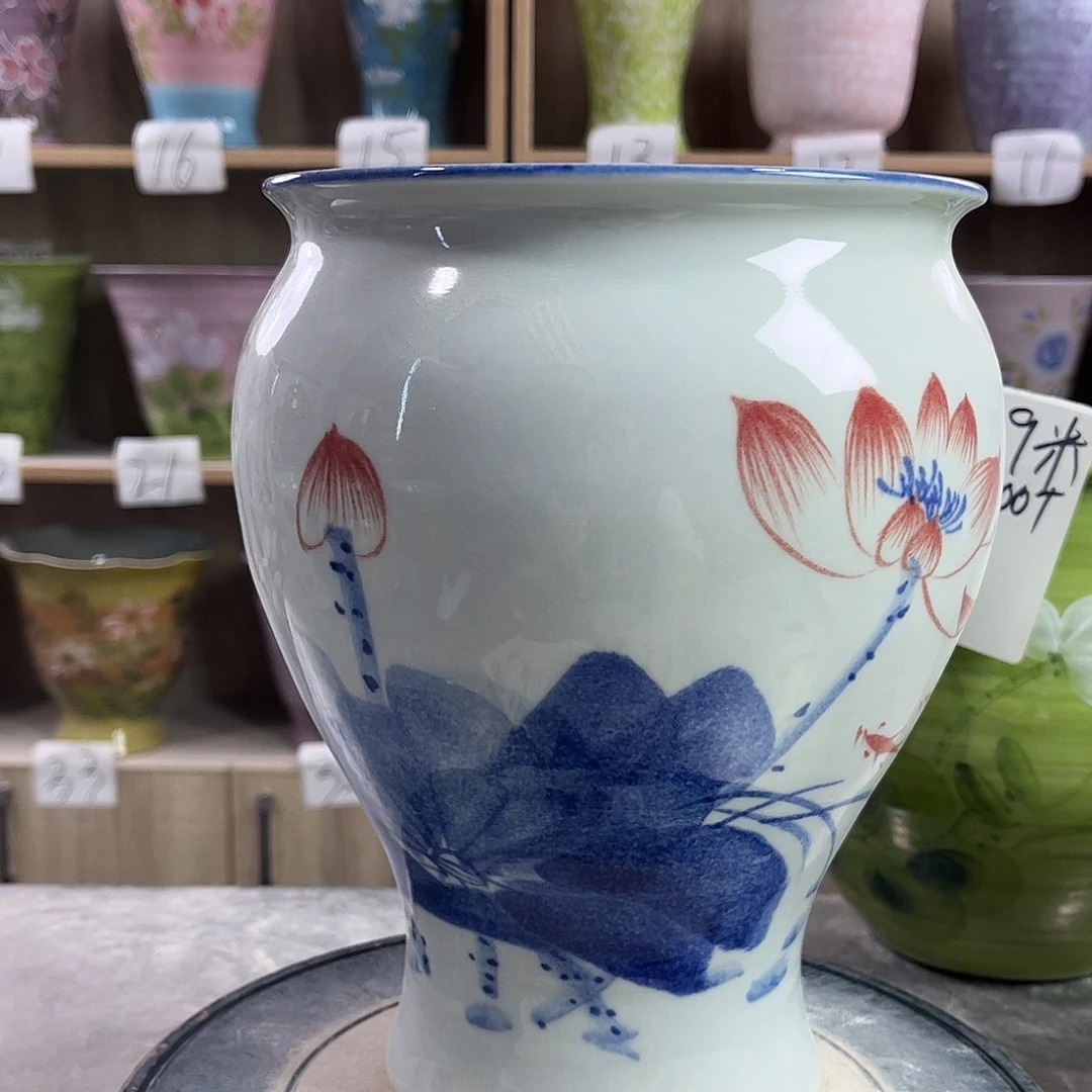 景德镇陶瓷花盆花盆