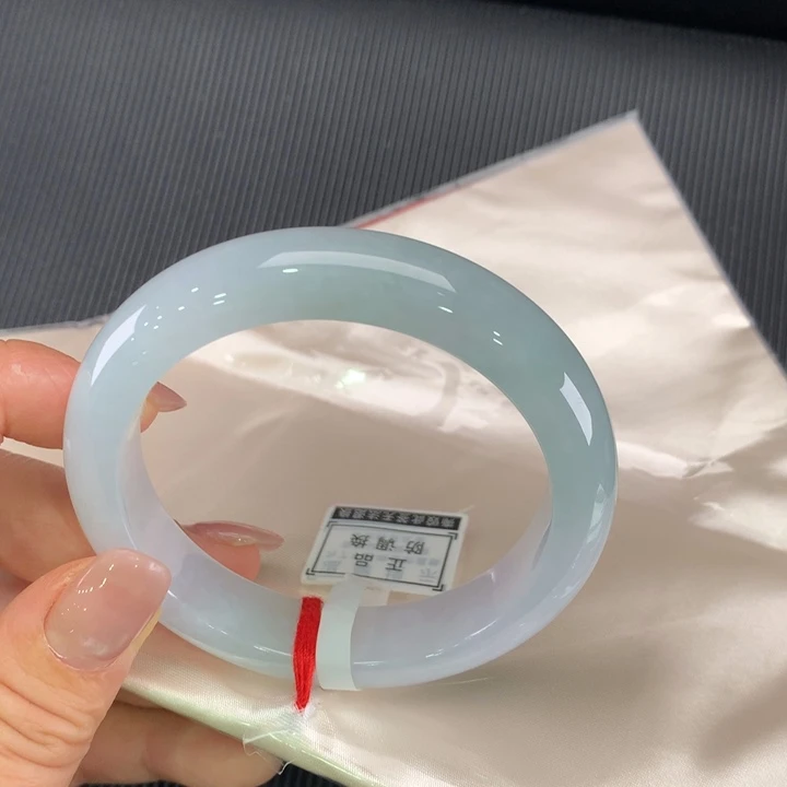 未镶嵌手镯翡翠正圈56