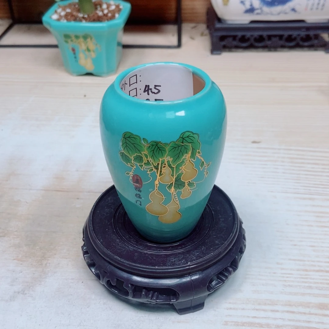 瓷片陶瓷花盆陶瓷艺术