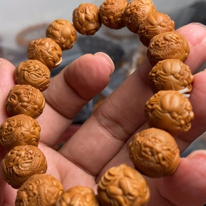 猴头核桃吊坠今天