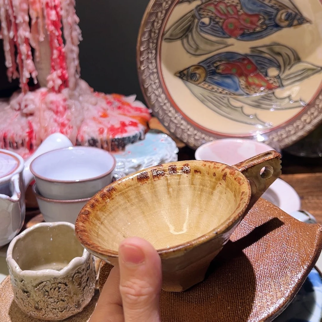 ?****里咖啡杯和茶杯是很配噢嘻嘻