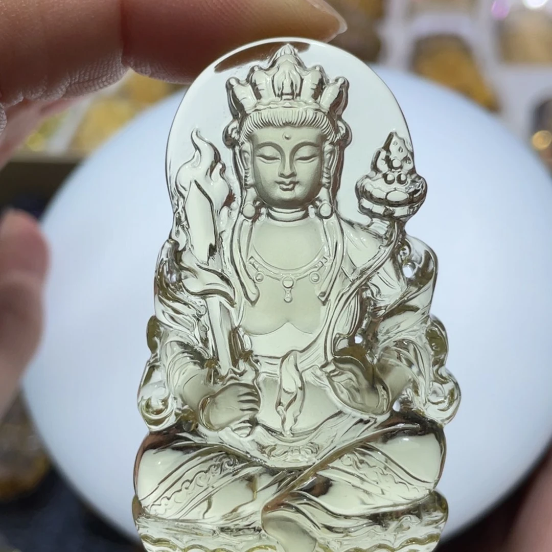 水晶颈饰未镶嵌定制