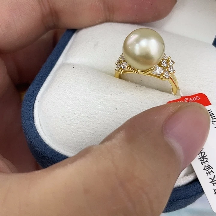 海水珍珠银S925镶嵌手绳