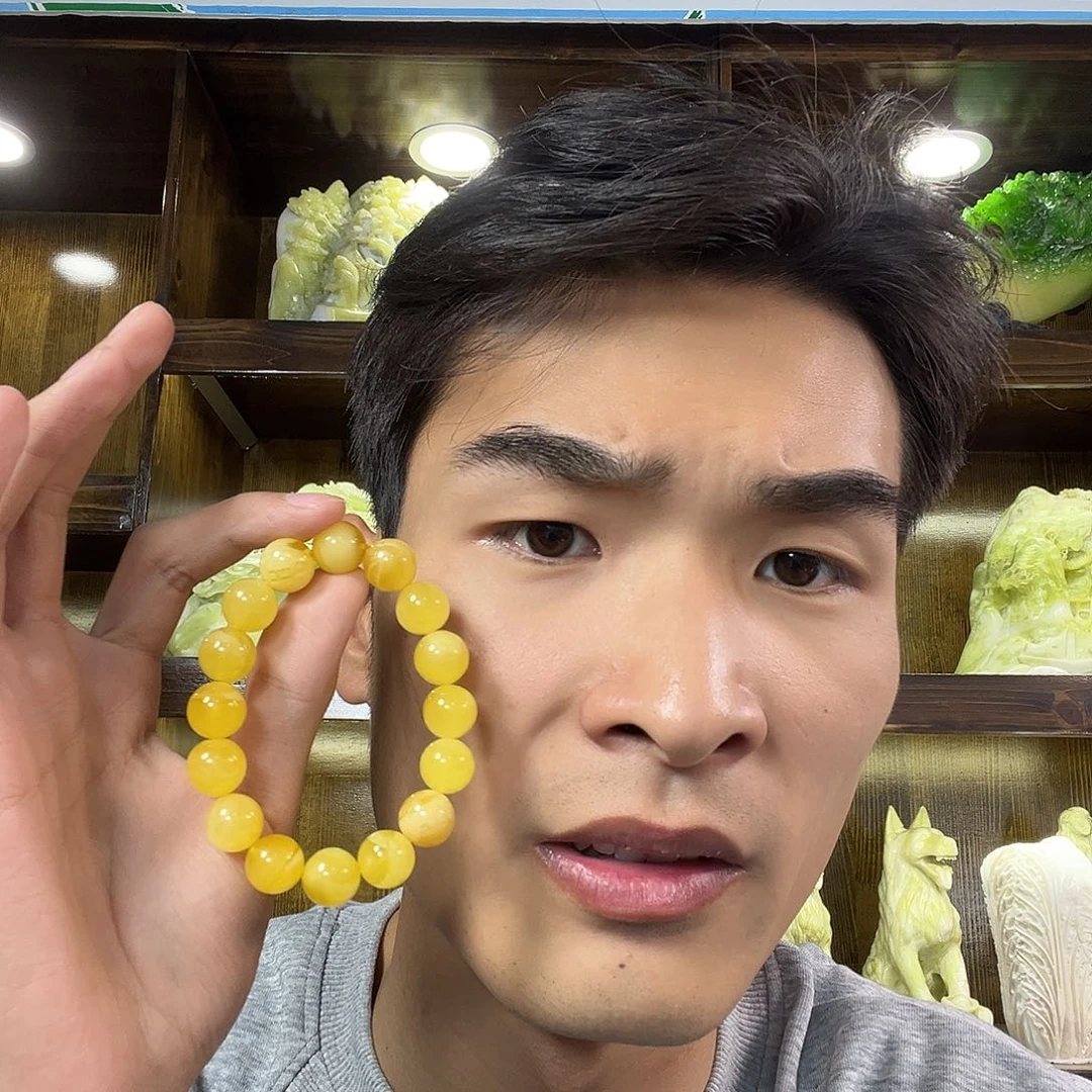 手链琥珀未镶嵌多样性