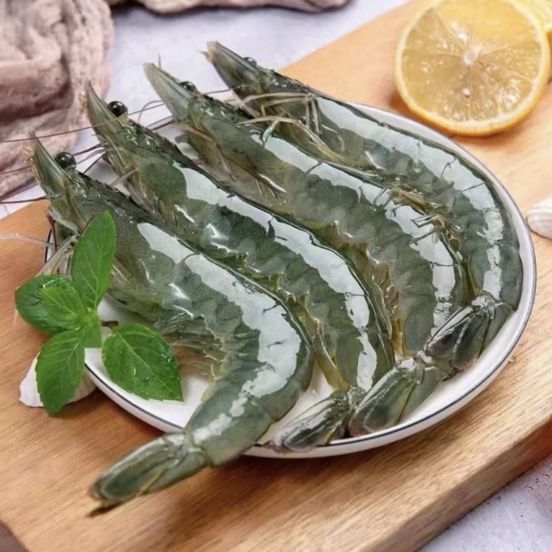 海洋大虾到手5斤含保护冰单只16-18厘米活虾速冻顺丰包邮