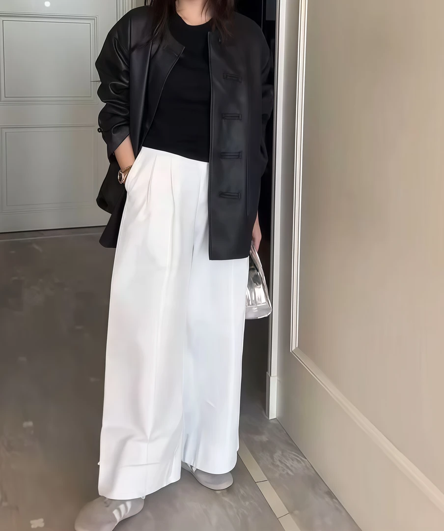 Z.X 新中式国风皮衣外套 8306（C8架）