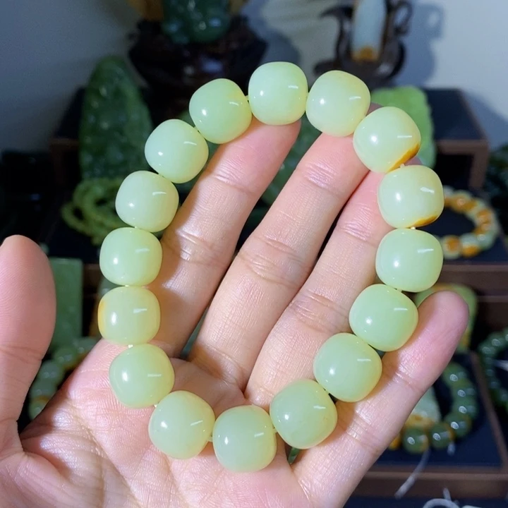 套链未镶嵌和田玉镜*