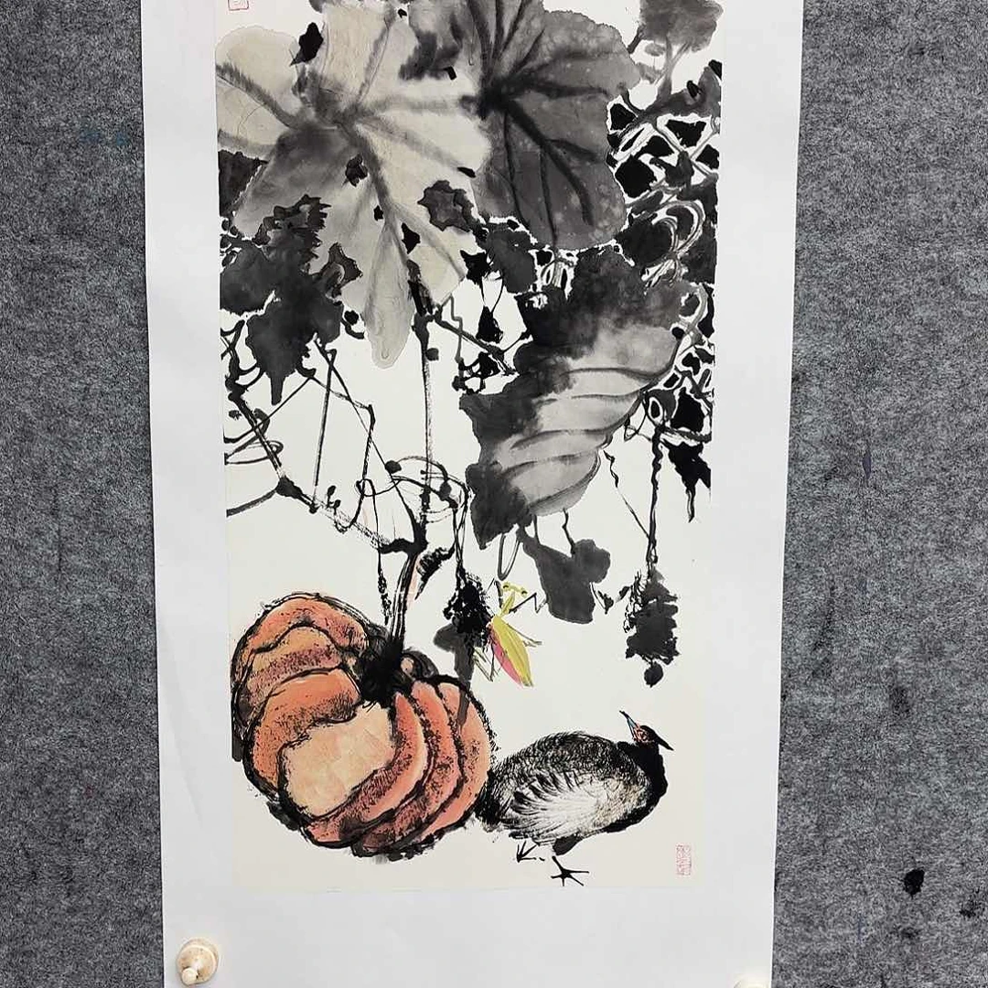 国画亲笔手绘原创