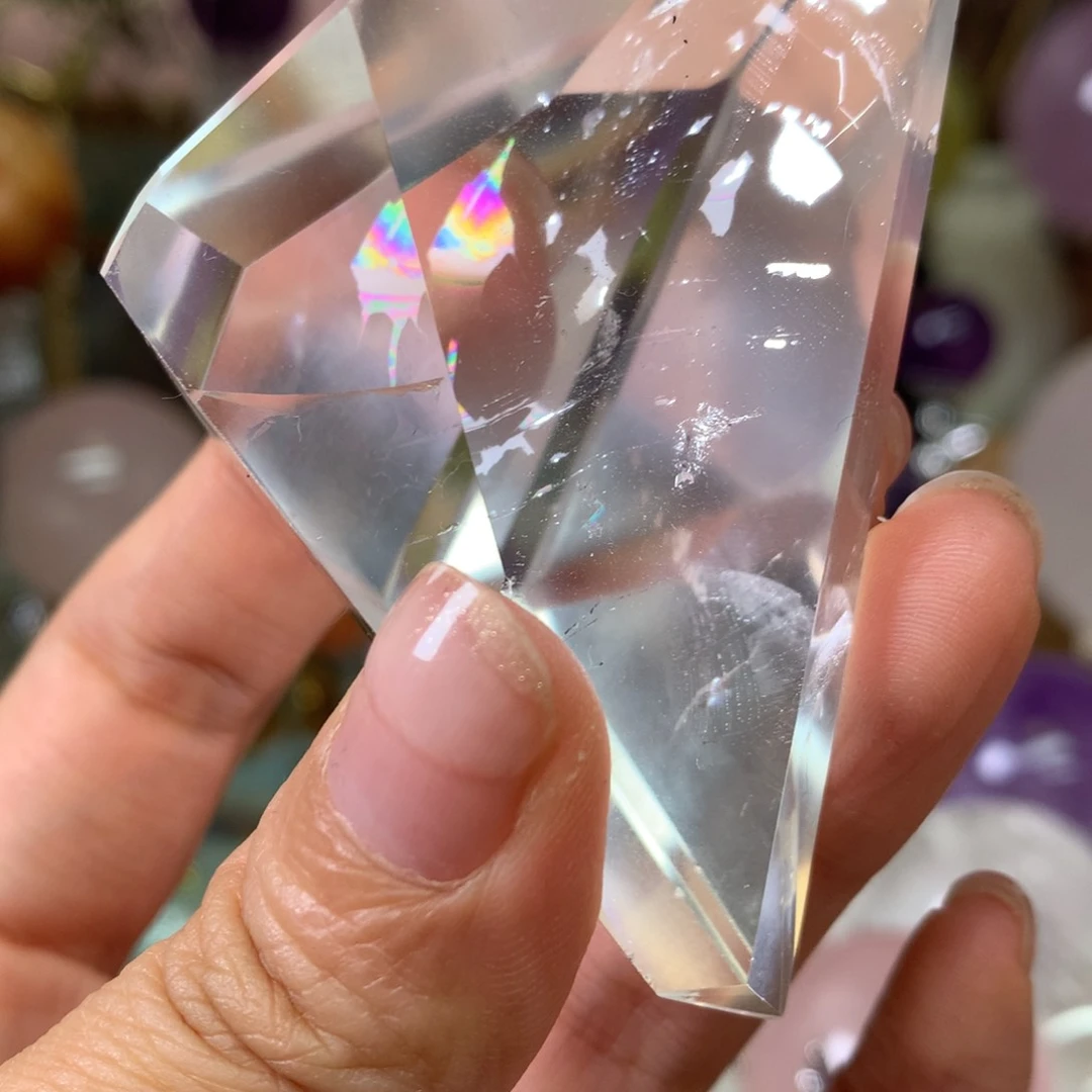 水晶珠宝半成品未镶嵌阿塞冰块