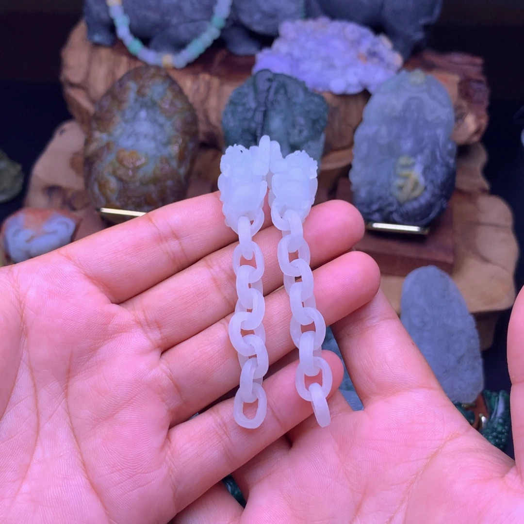 中***暖未镶嵌定制翡翠翡翠