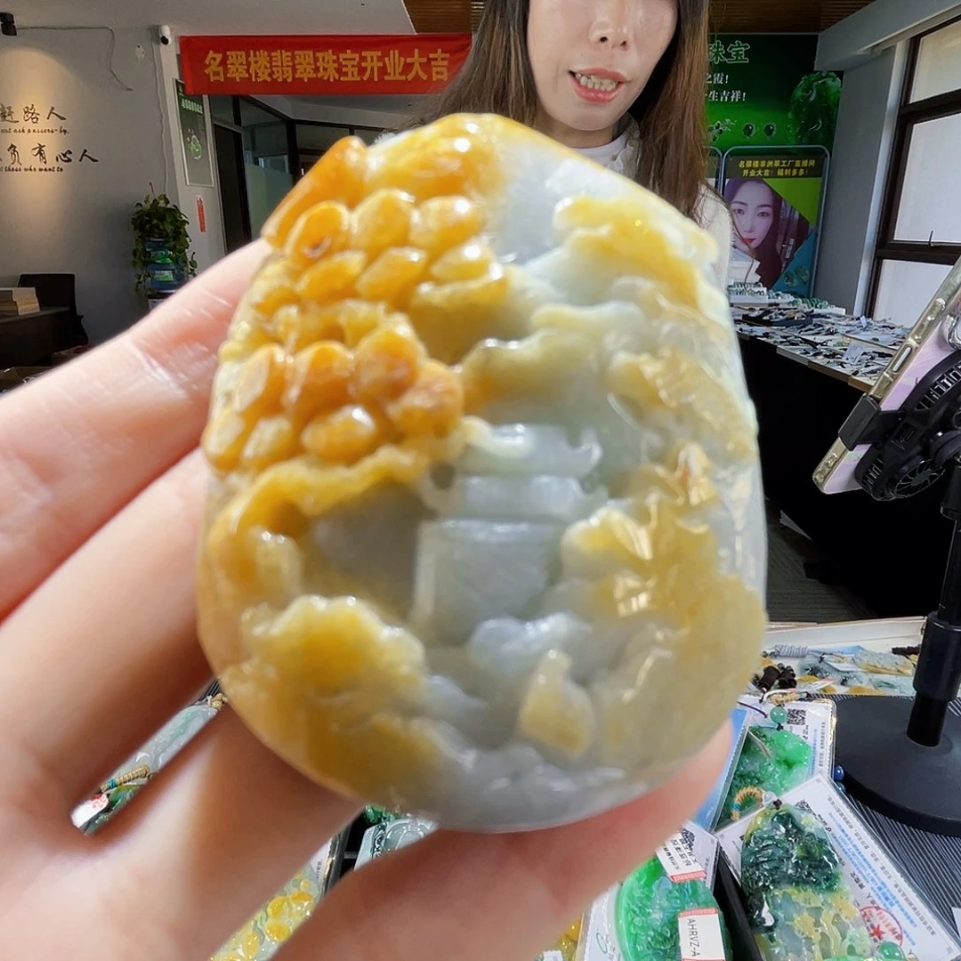 颈饰未镶嵌翡翠翡翠