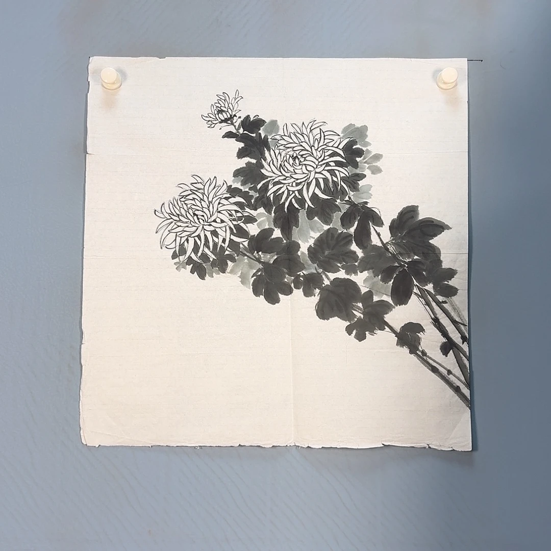 国画187 牡丹一如你初来