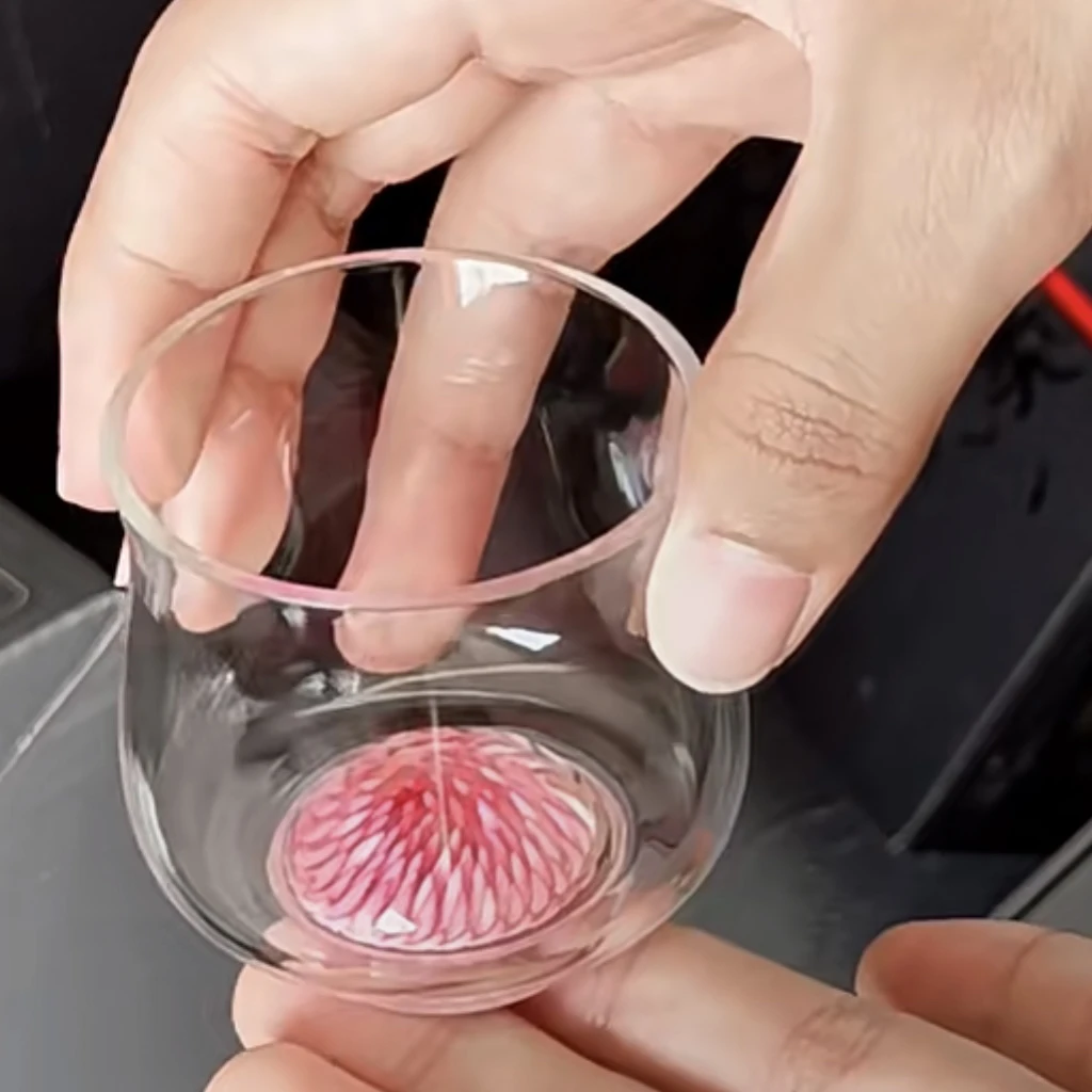 晶焱·凤尾高温玻璃主人杯