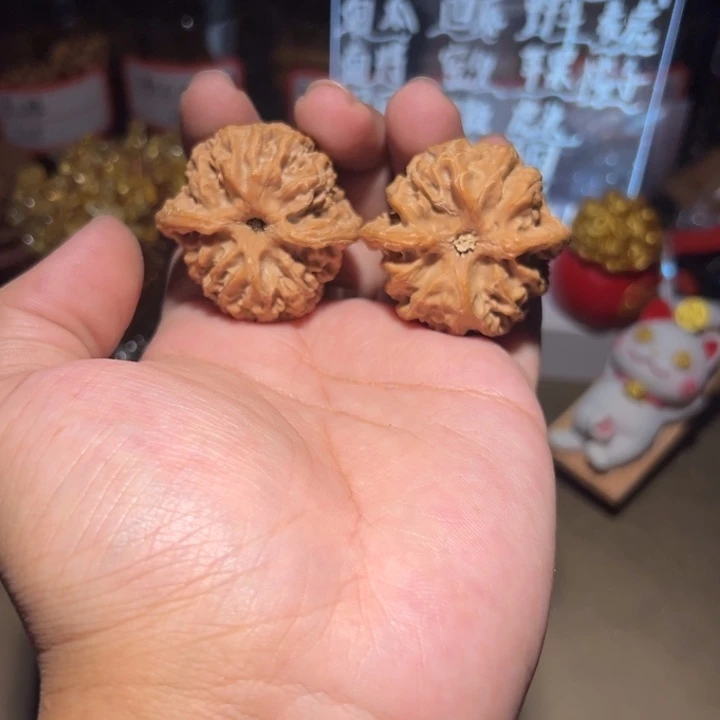 文玩核桃把件40苹果园