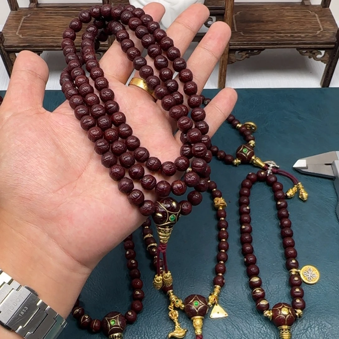 凤眼菩提吊坠凤眼108脖挂8.8四星龙爪