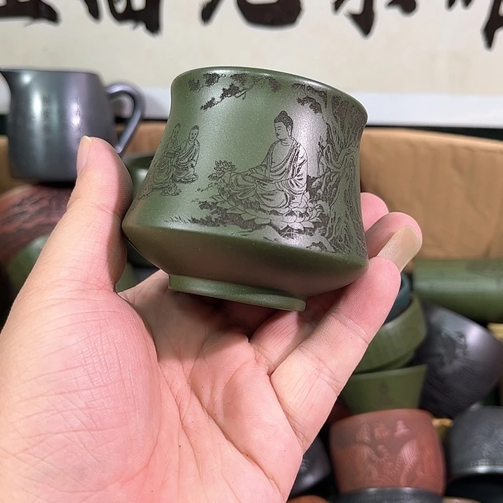 茶杯紫砂全手工紫砂主人杯