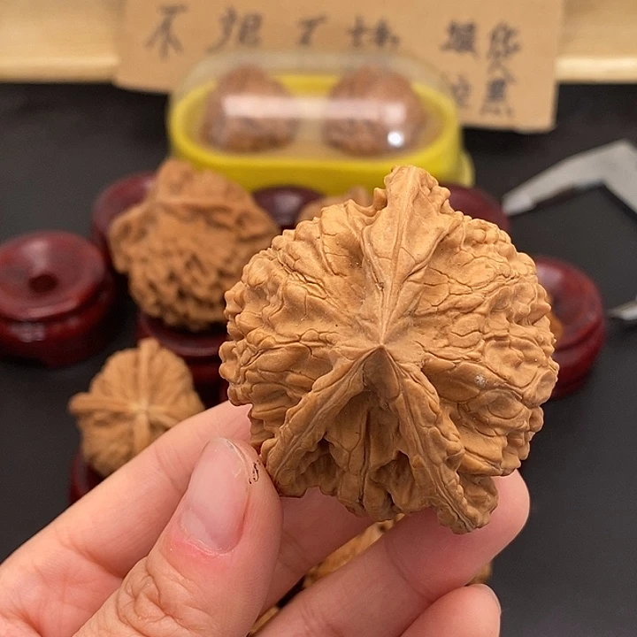 老***斋文玩核桃吊坠异形单只不退不换