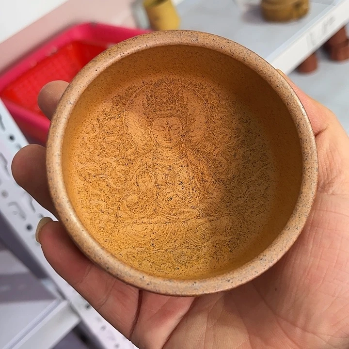 紫砂茶杯全手工紫砂主人杯