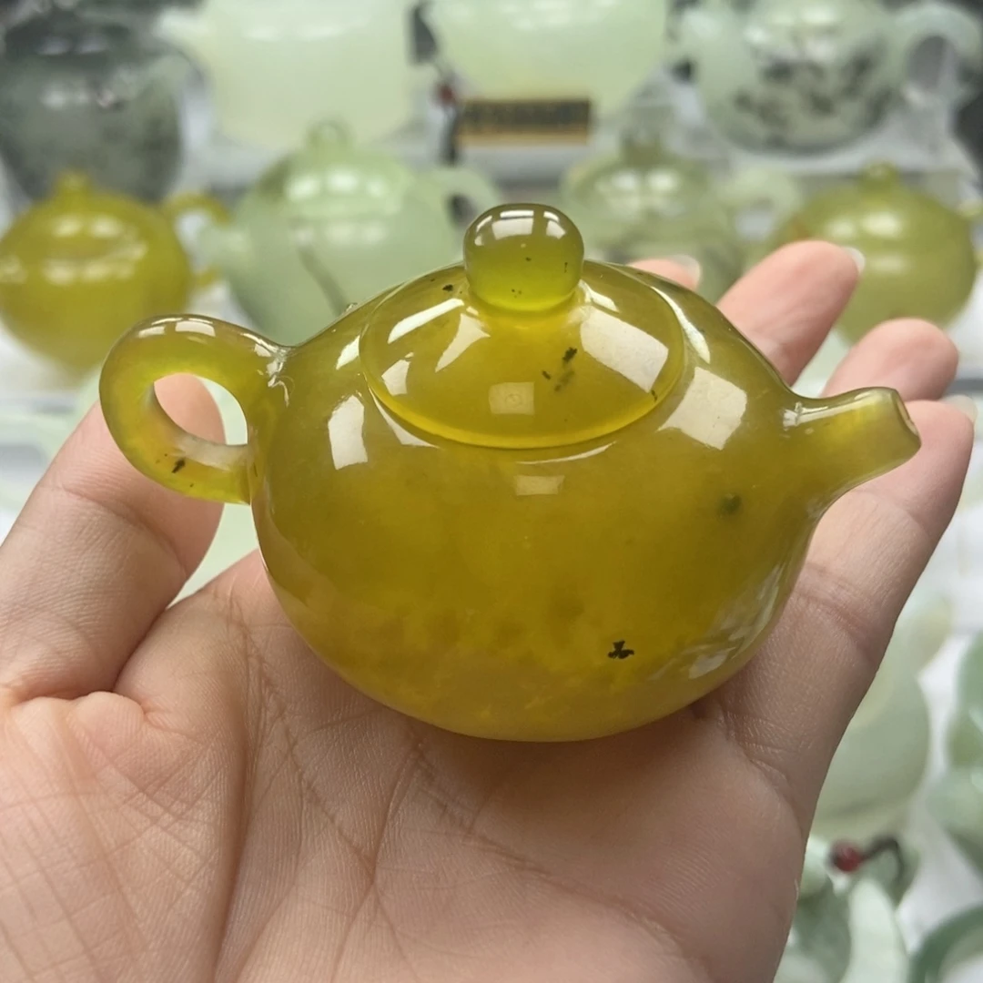 蛇纹石玉未镶嵌手把