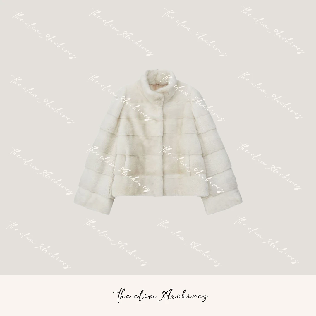 【以琳档案】w“北国千金”稀有進口哥本哈根拍M貂皮外套PC330