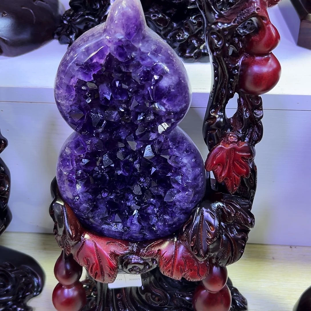 大型摆件（非配饰）紫晶未镶嵌
