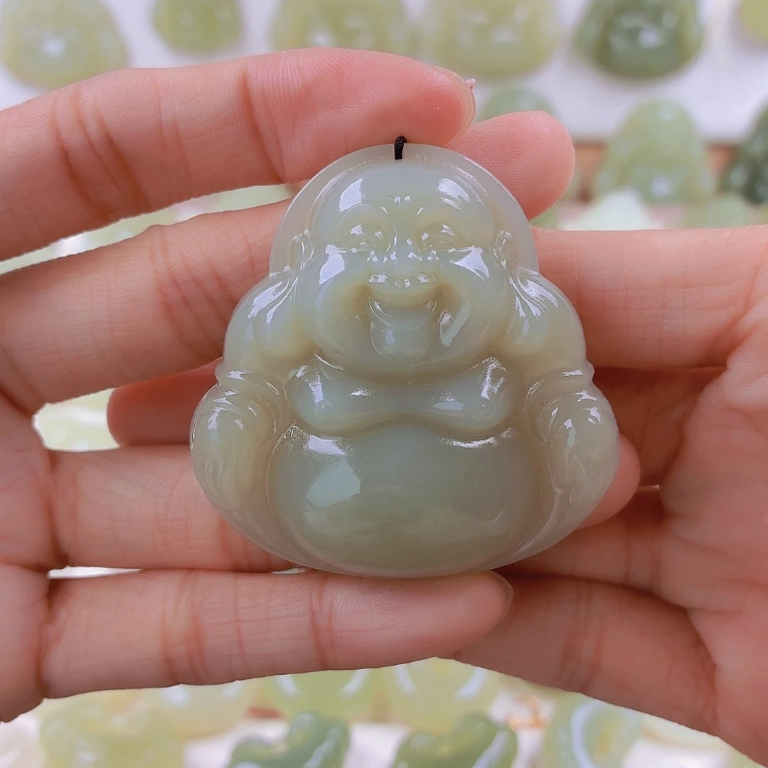 和田玉未镶嵌颈饰48捡漏款