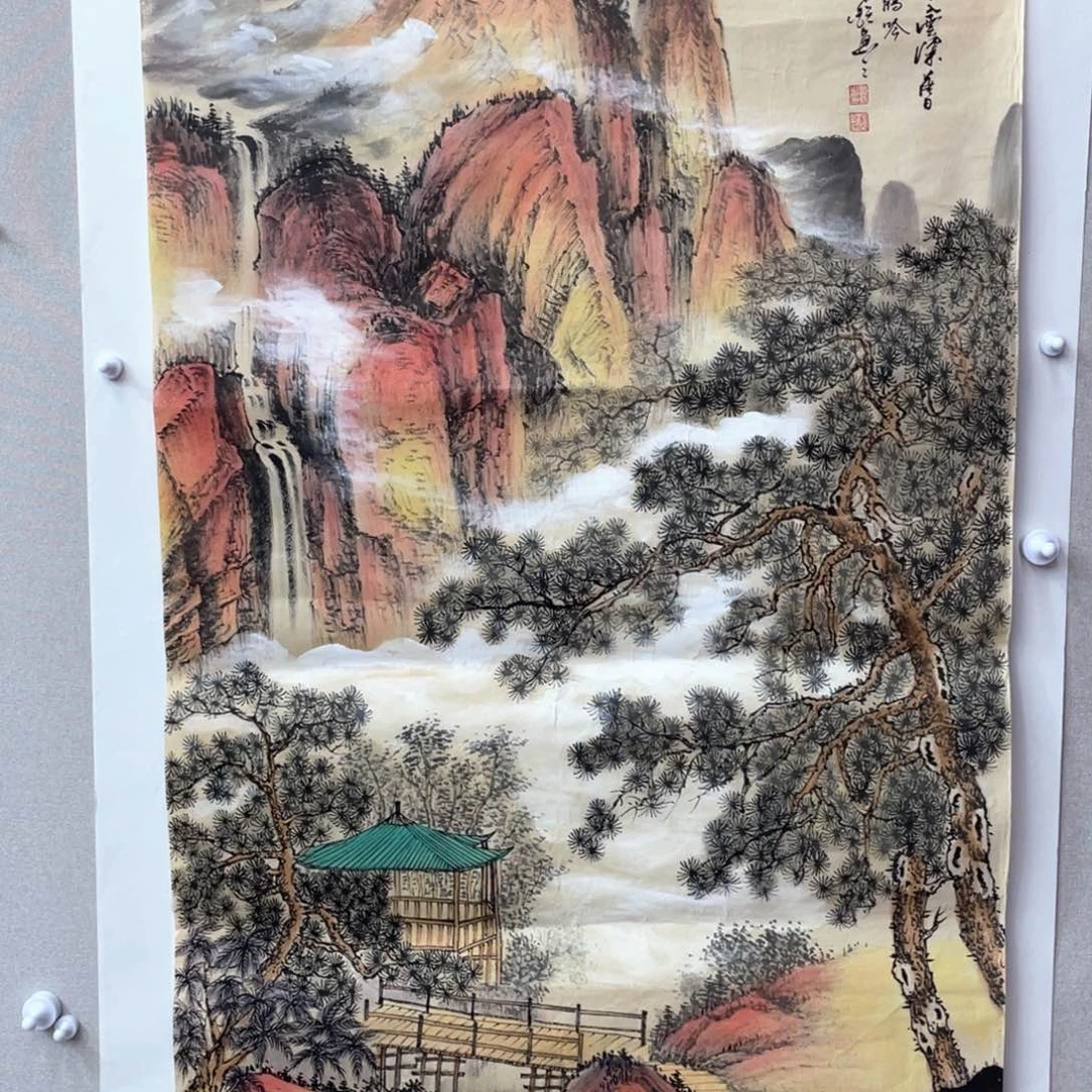 国画明锐老师作品欣赏