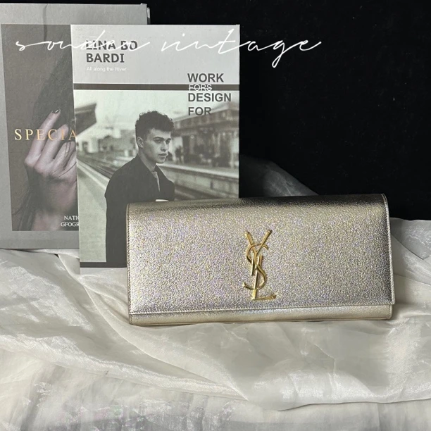 95新 YSL/圣罗兰 YSL/圣罗兰斜挎单肩(手拿包)
