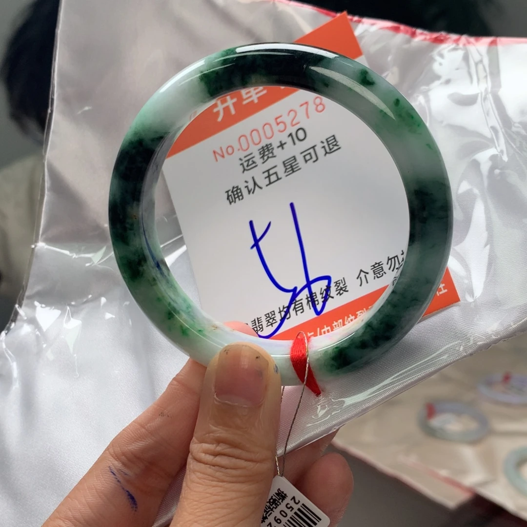 翡翠未镶嵌手镯ix